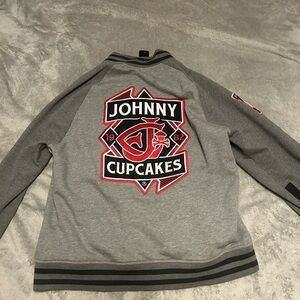 Vintage Johnny Cupcake Varsity Jacket 
XL